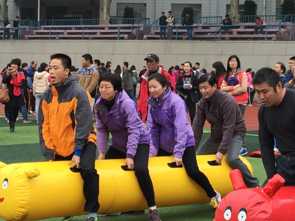 必赢官网职工踊跃参加2015年秋季运动会