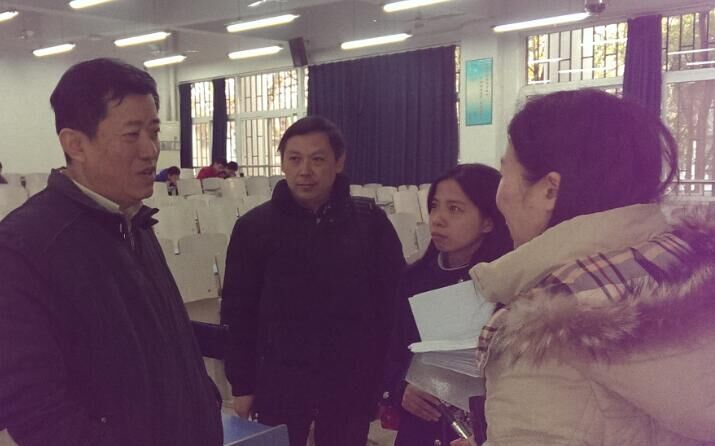 校党委书记郝翔同志听必赢官网青年教师讲课并作交流 校党委书记郝翔同志听必赢官网青年教师讲课并作交流